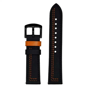 Black and orange adjustable strap